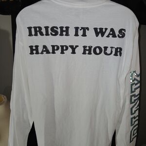 PINK VS St Patricks Day Bling Shamrock Shirt